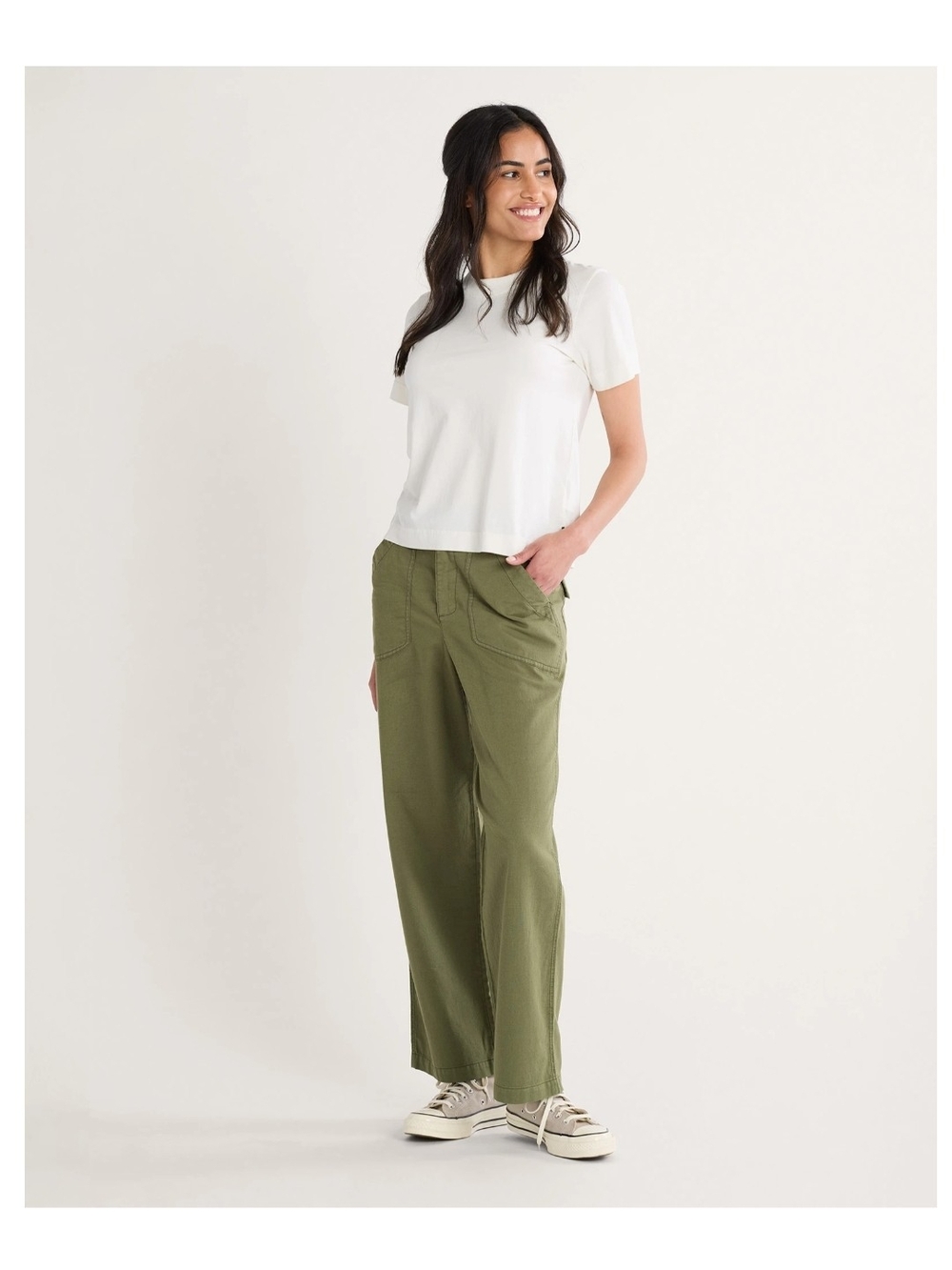 Patagonia Olive Green Utility Pants Size 18